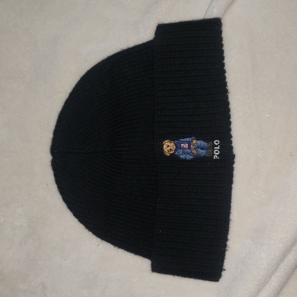 Polo bear beanie